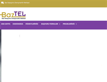 Tablet Screenshot of baztel.com.tr